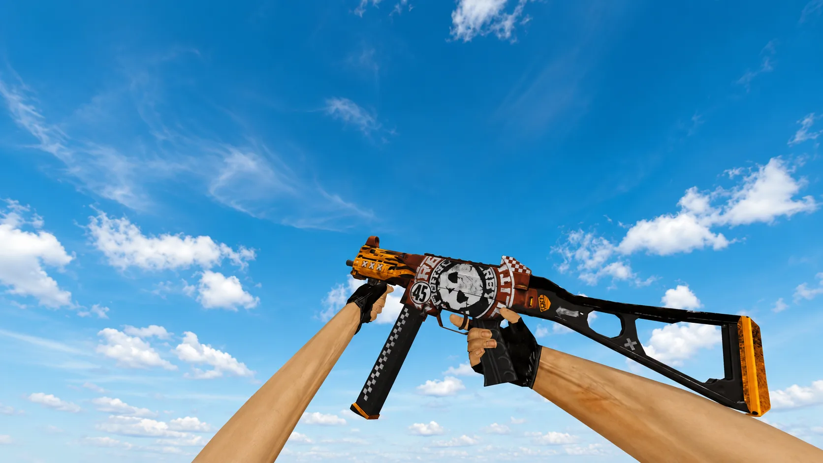 Model UMP-45 "Demolition Derby" for CS 1.6