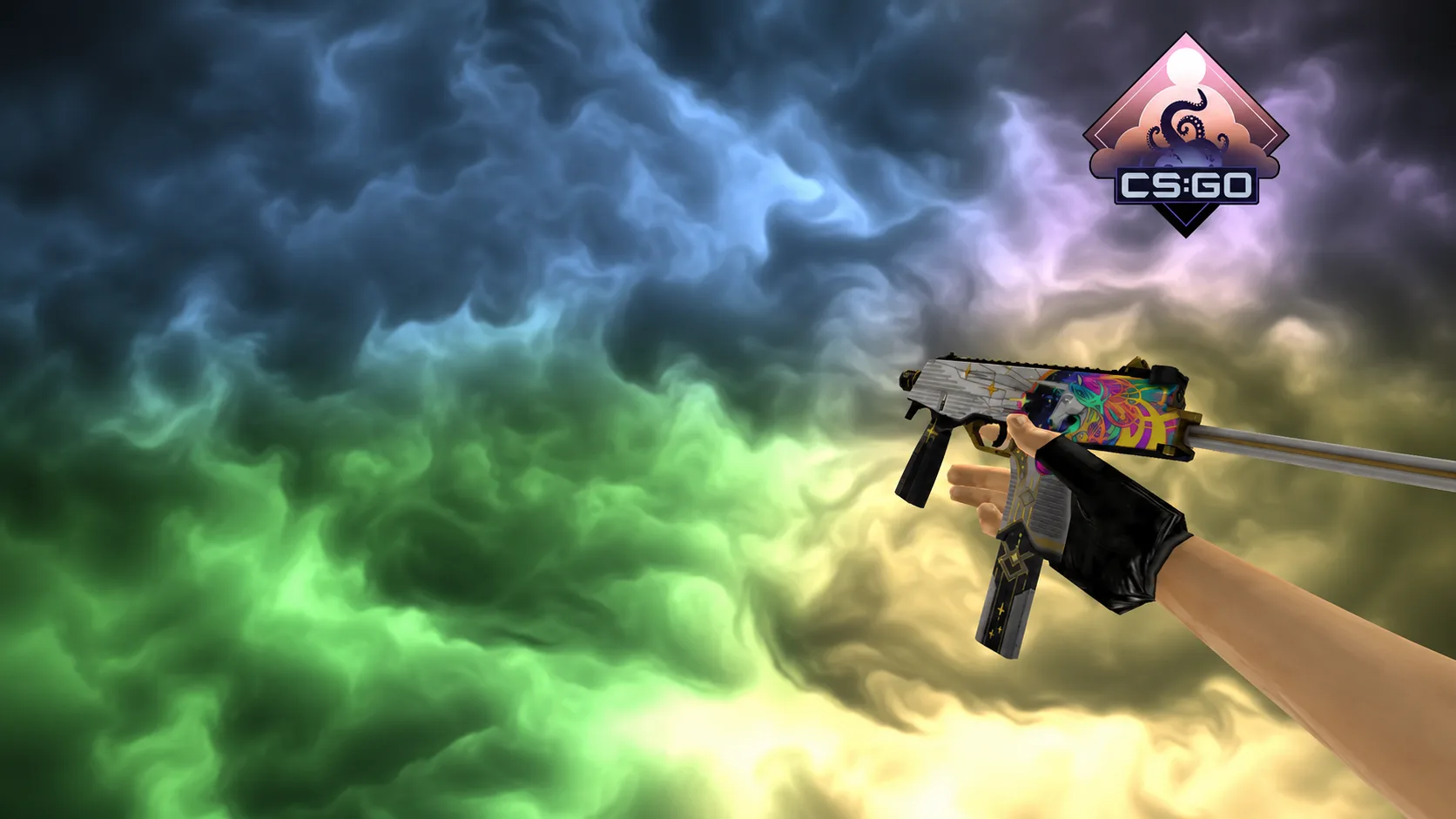Модель MP9 "Starlight Protector" для CS 1.6