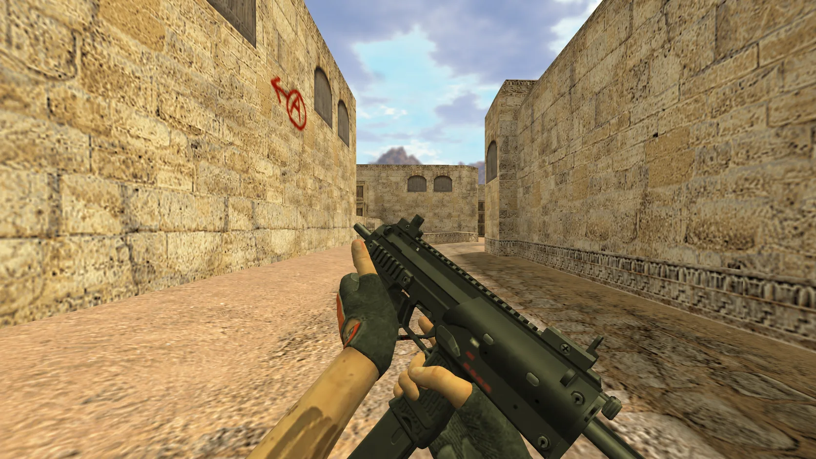 Model MP7 "Default" for CS 1.6 — 1
