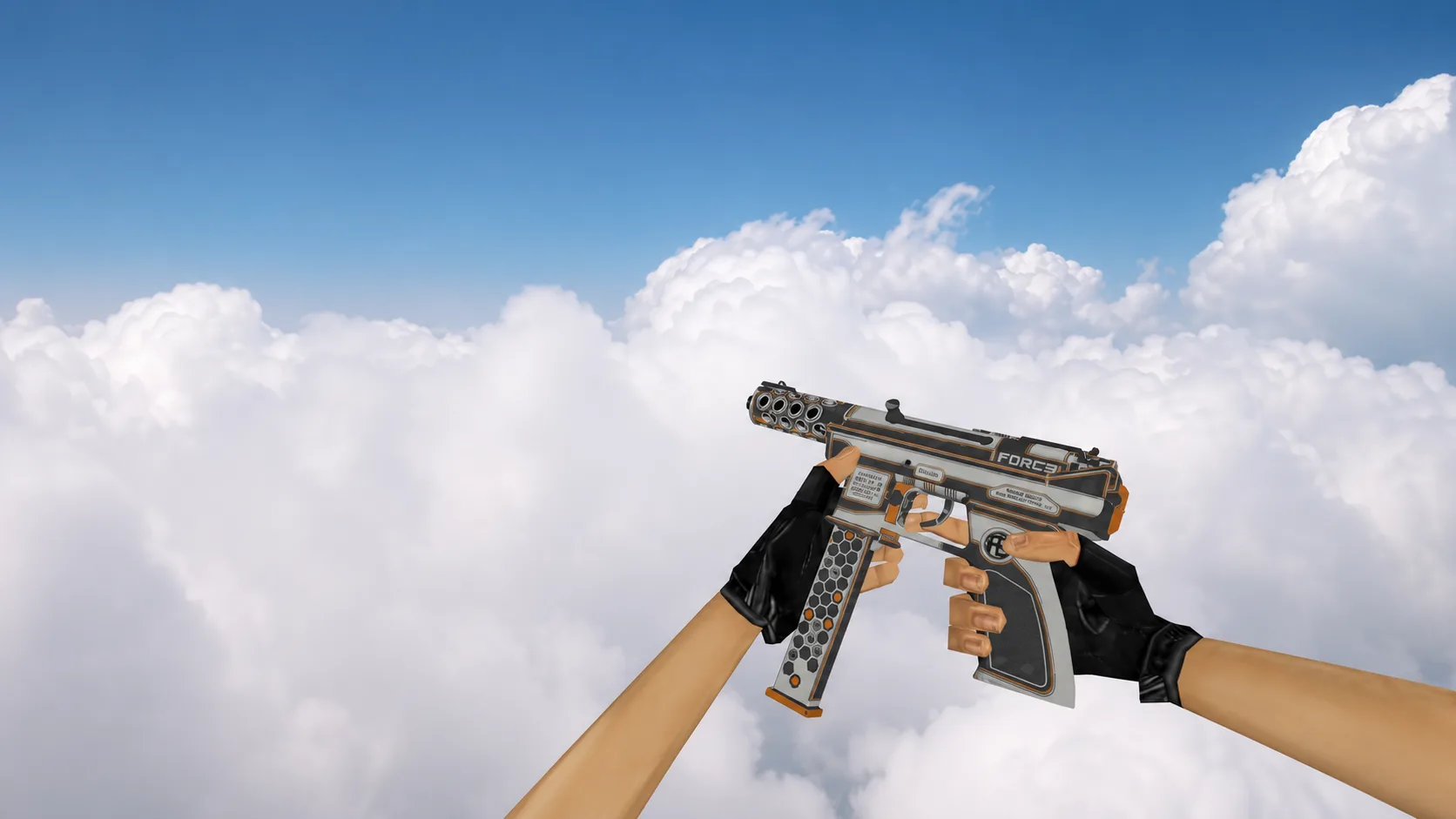 Model TEC-9 „Force Orange” dla CS 1.6 — 1