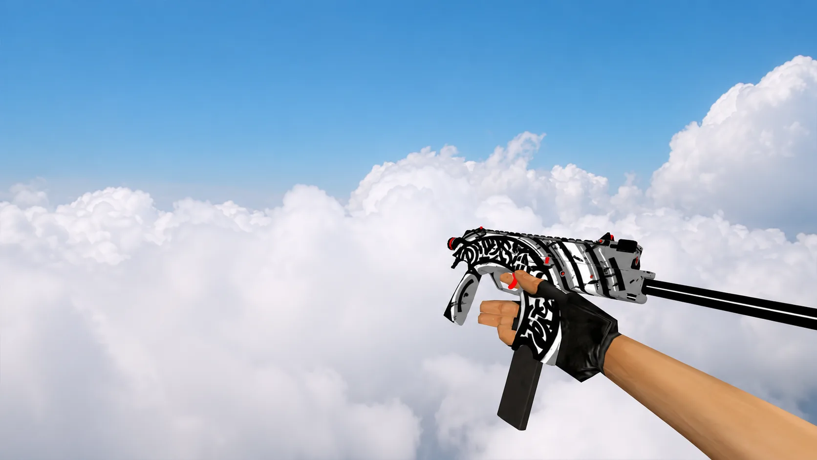 Модель MP9 "Calligraphy" для CS 1.6 — 1