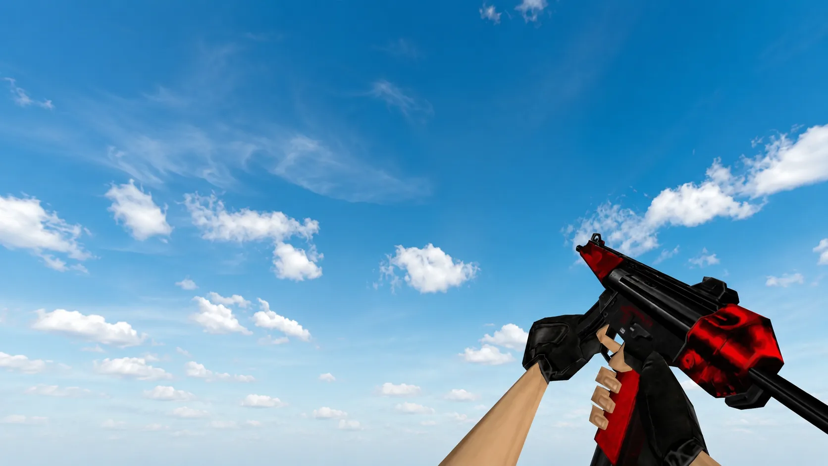 Model MP5 "Red Parts" for CS 1.6