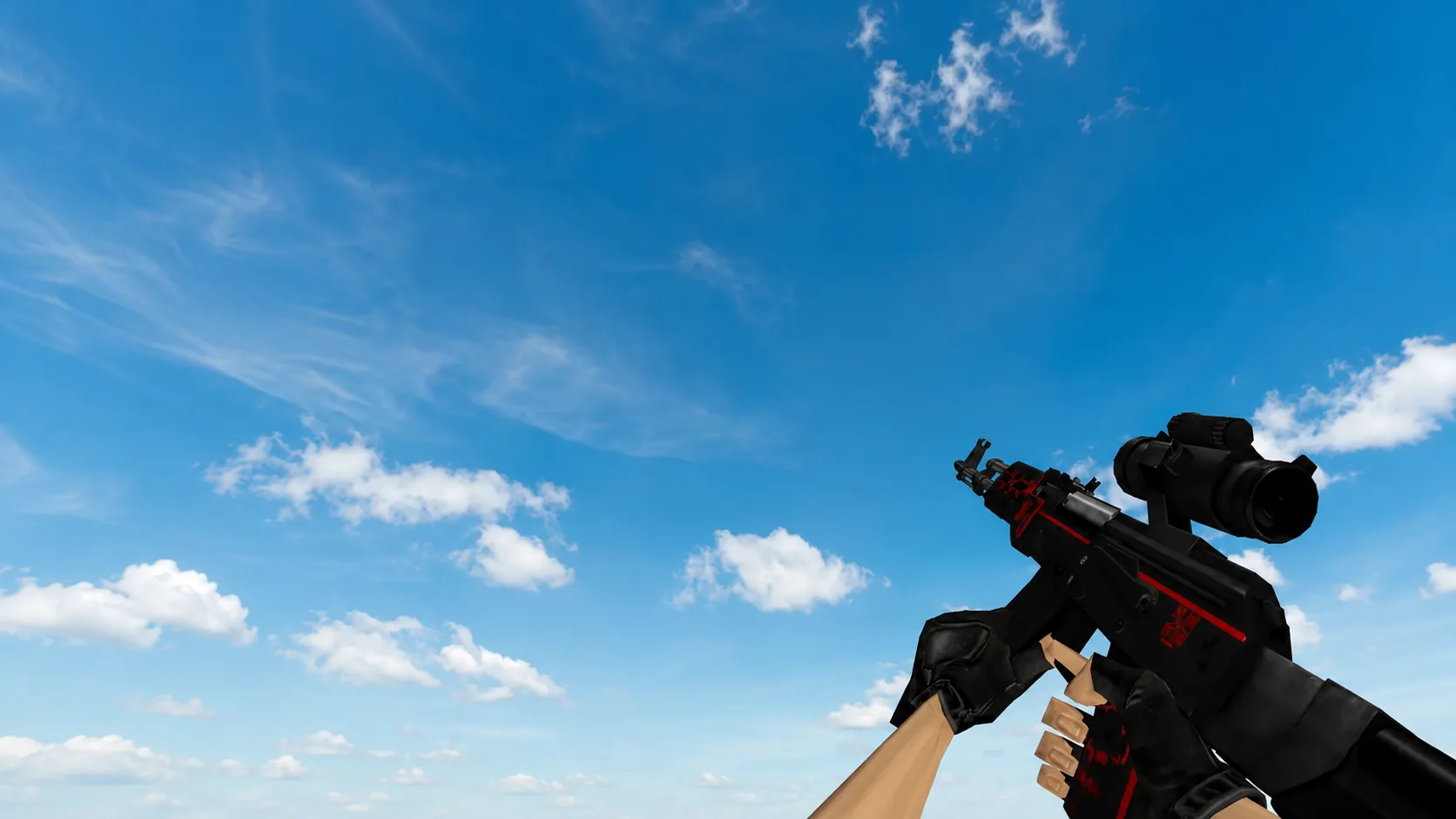 Model AK74 "Red-Line" for CS 1.6