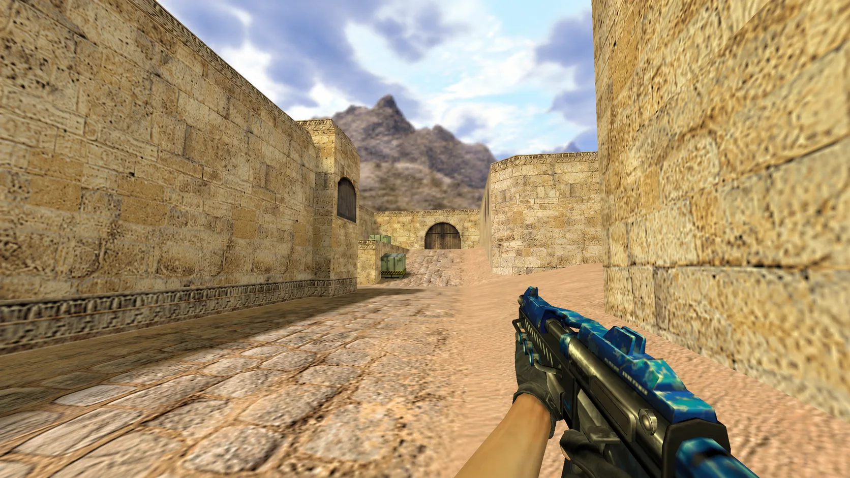 Model MP5 „Blue-Future” dla CS 1.6 — 1