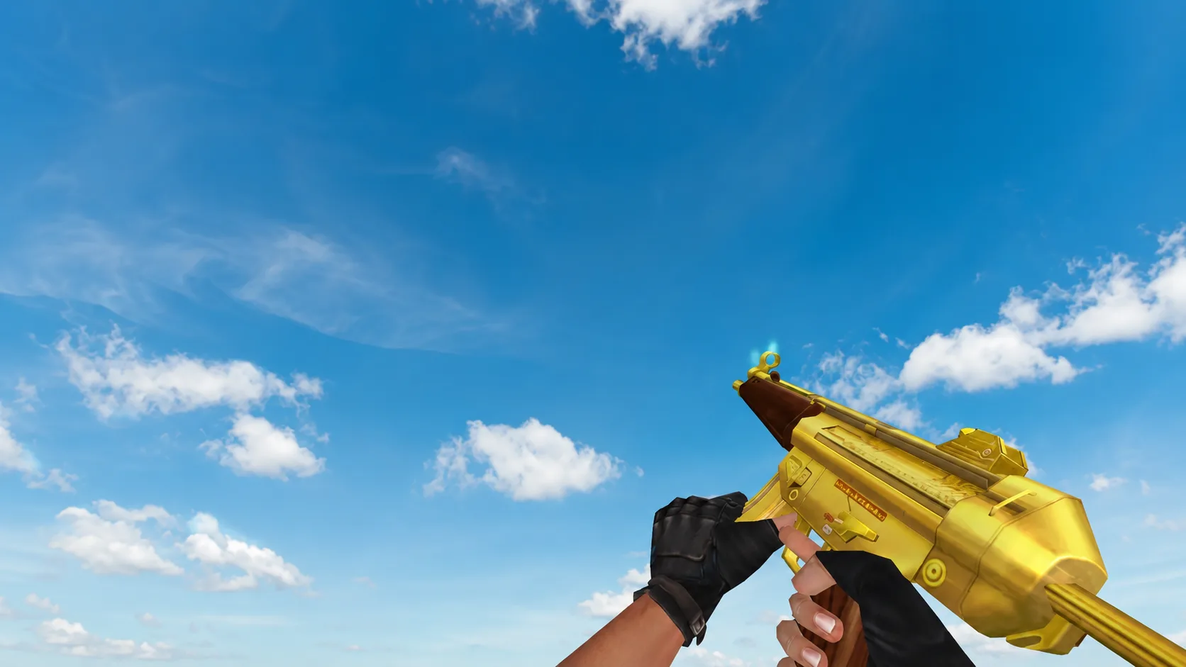 Model MP5 CSO „Gold Edition” dla CS 1.6 — 1