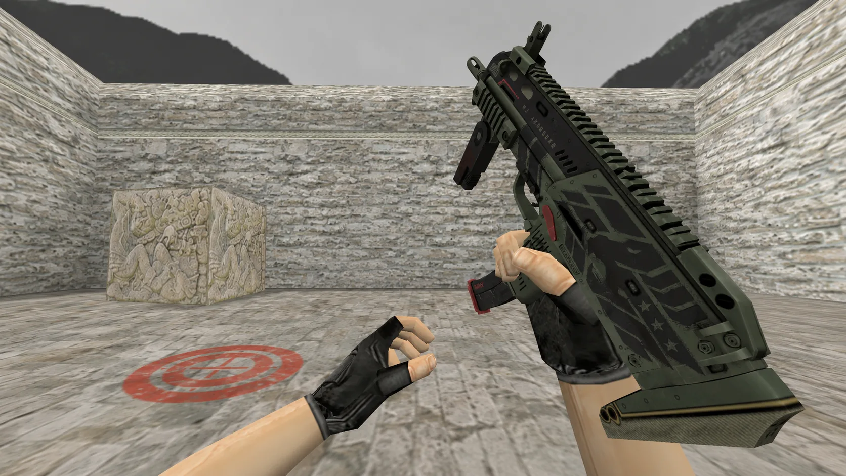 Model MP7 „Guerrilla” dla CS 1.6 — 1