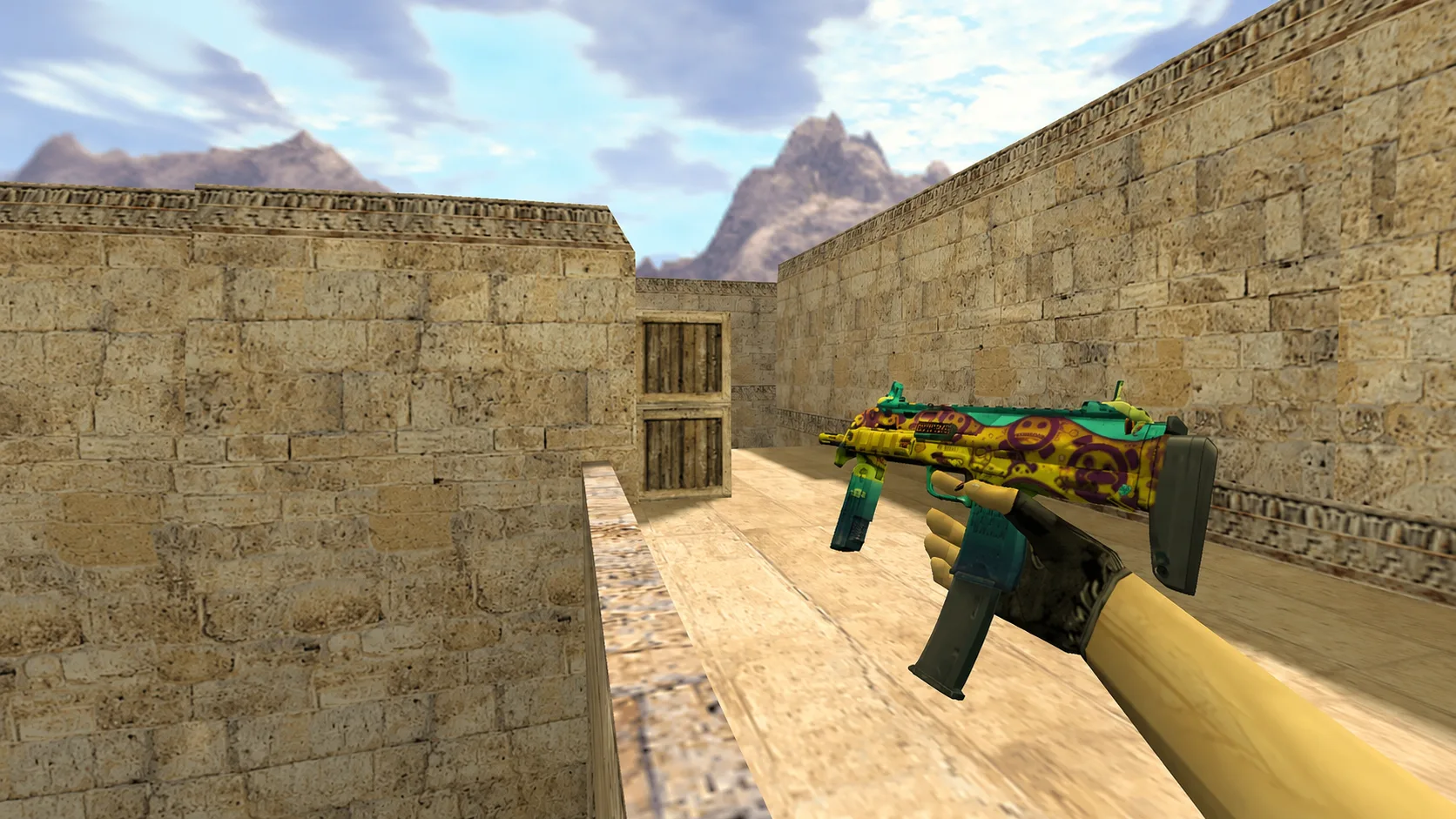 Модель MP7 "Emotions" для CS 1.6 — 1