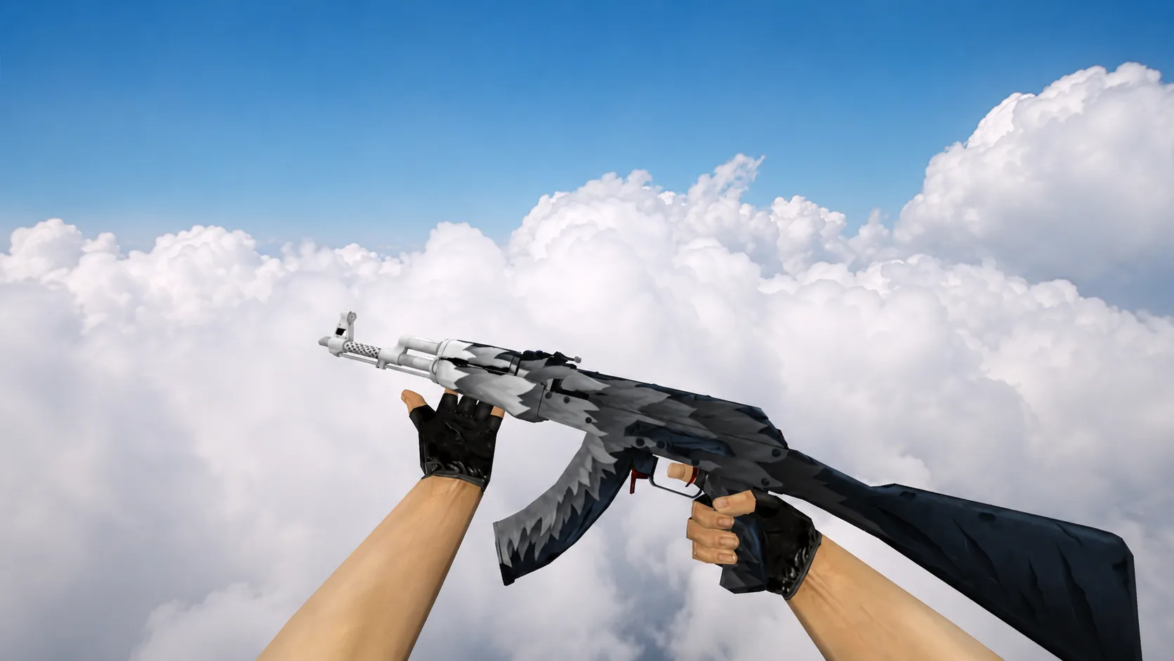 Model AK-47 „Biały Kieł” dla CS 1.6 — 1