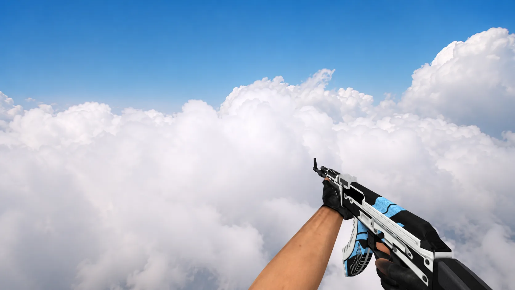 Модель AK-47 Default "Vulcan" для CS 1.6 — 1