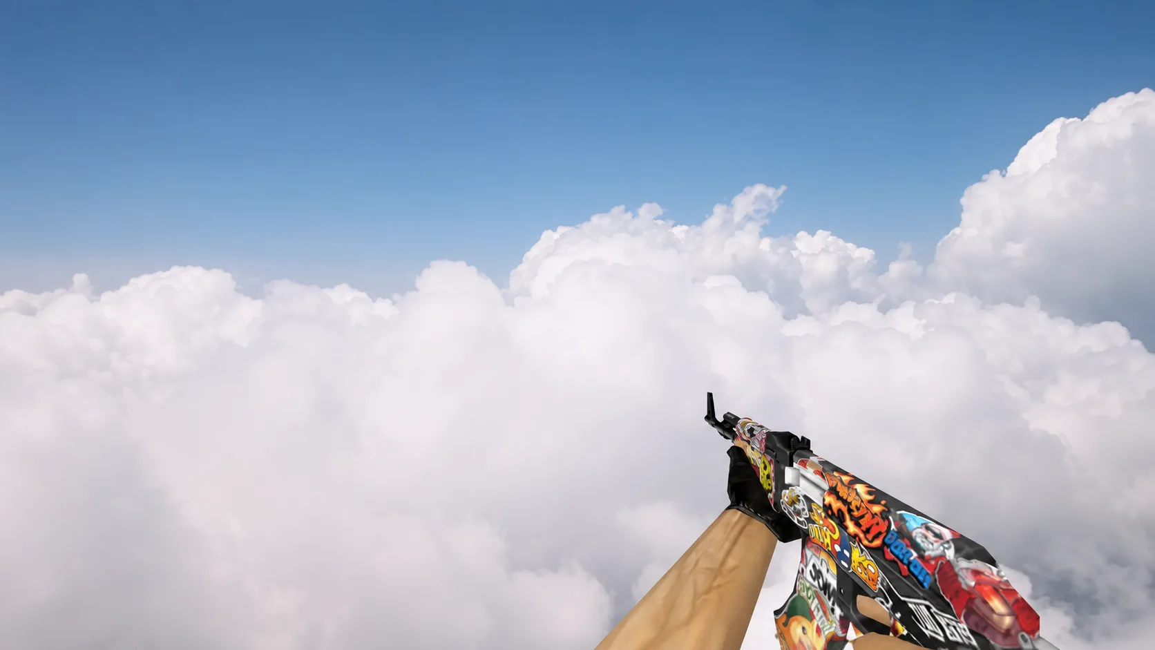 Model AK-47 Default "Sticker" for CS 1.6 — 1