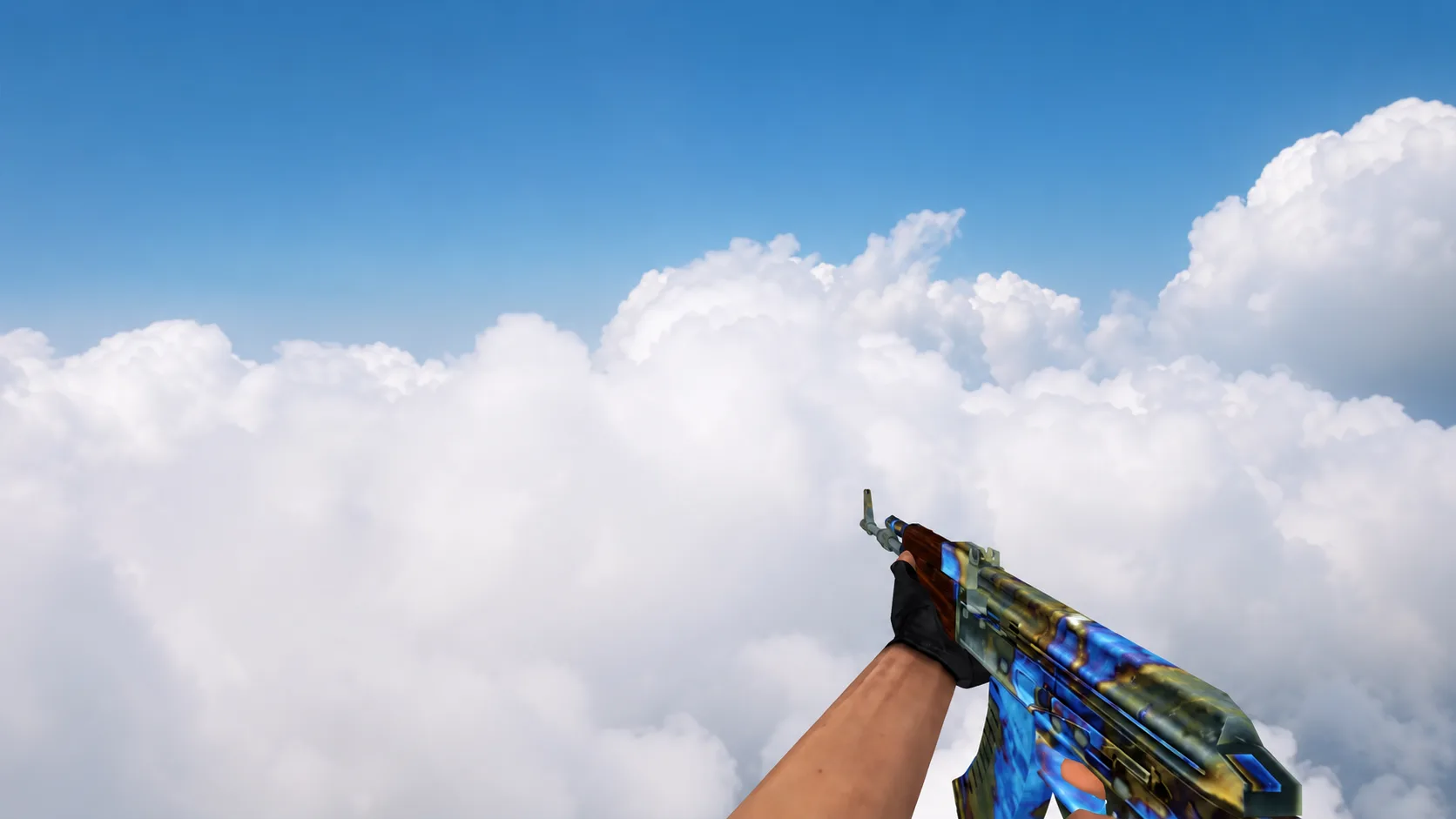 Model AK-47 Default "Case Hardened" for CS 1.6 — 1