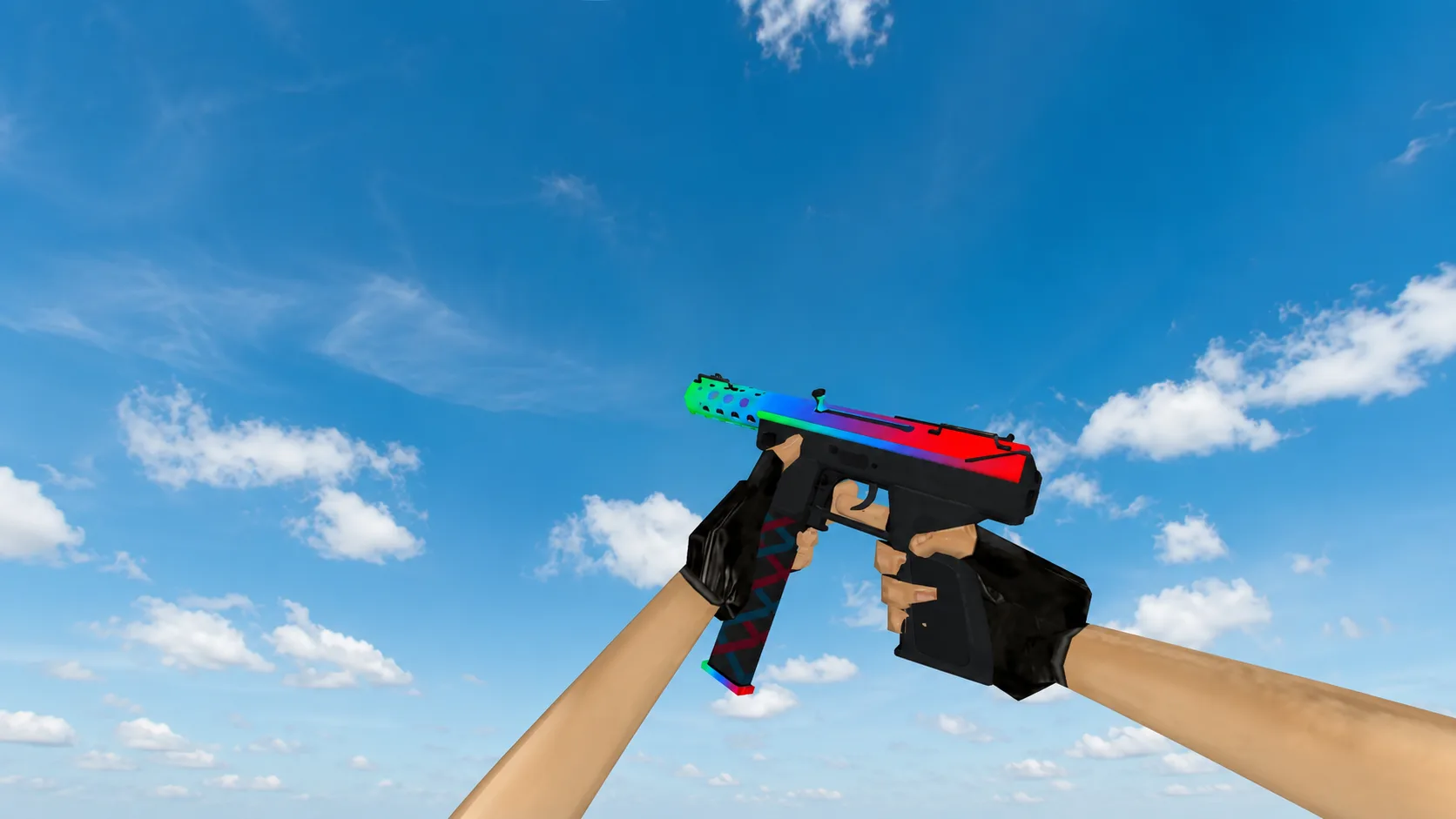 Model TEC-9 "Rainbow" for CS 1.6 — 1