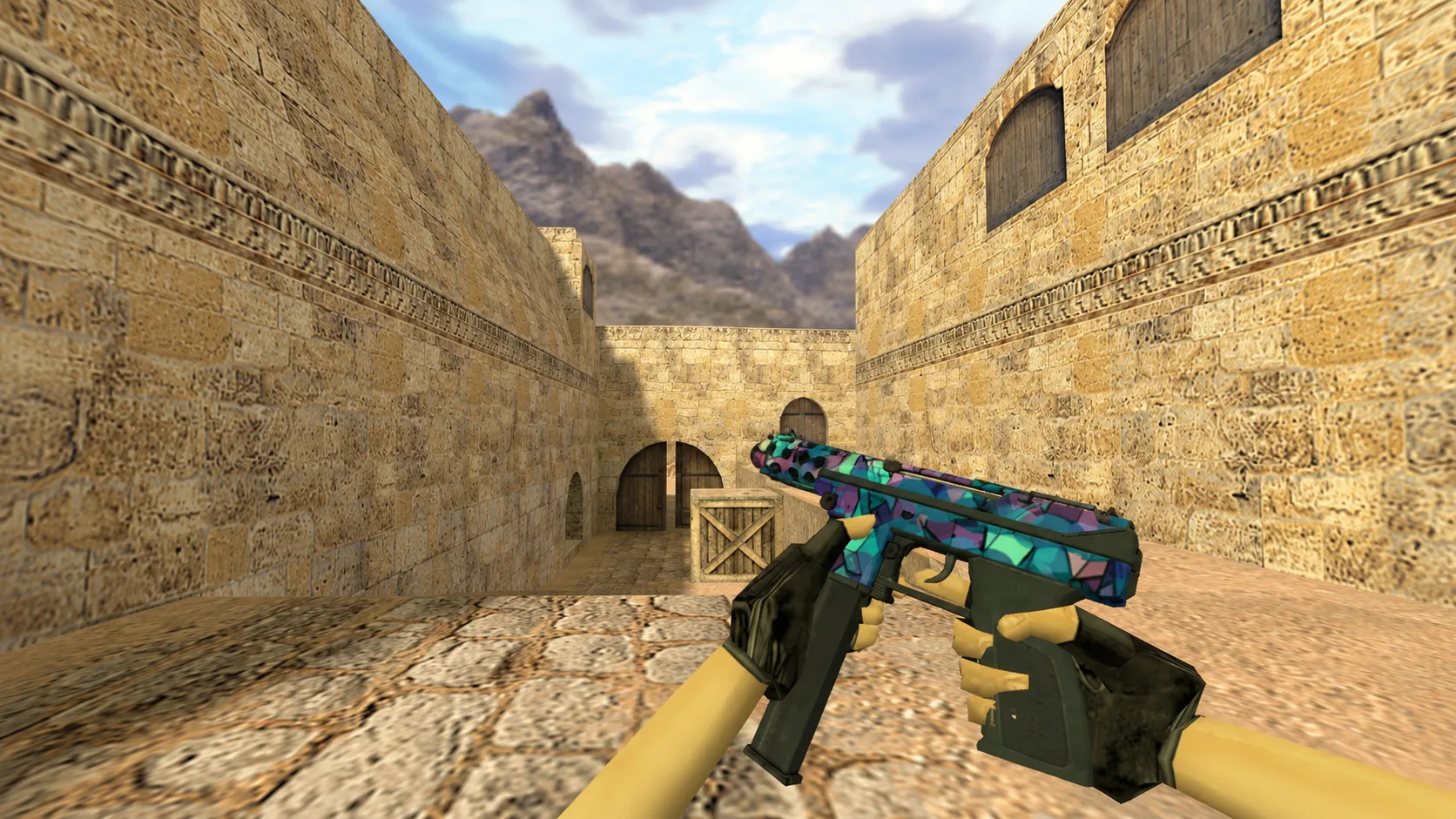 Model TEC-9 „Cubes-World” dla CS 1.6 — 1