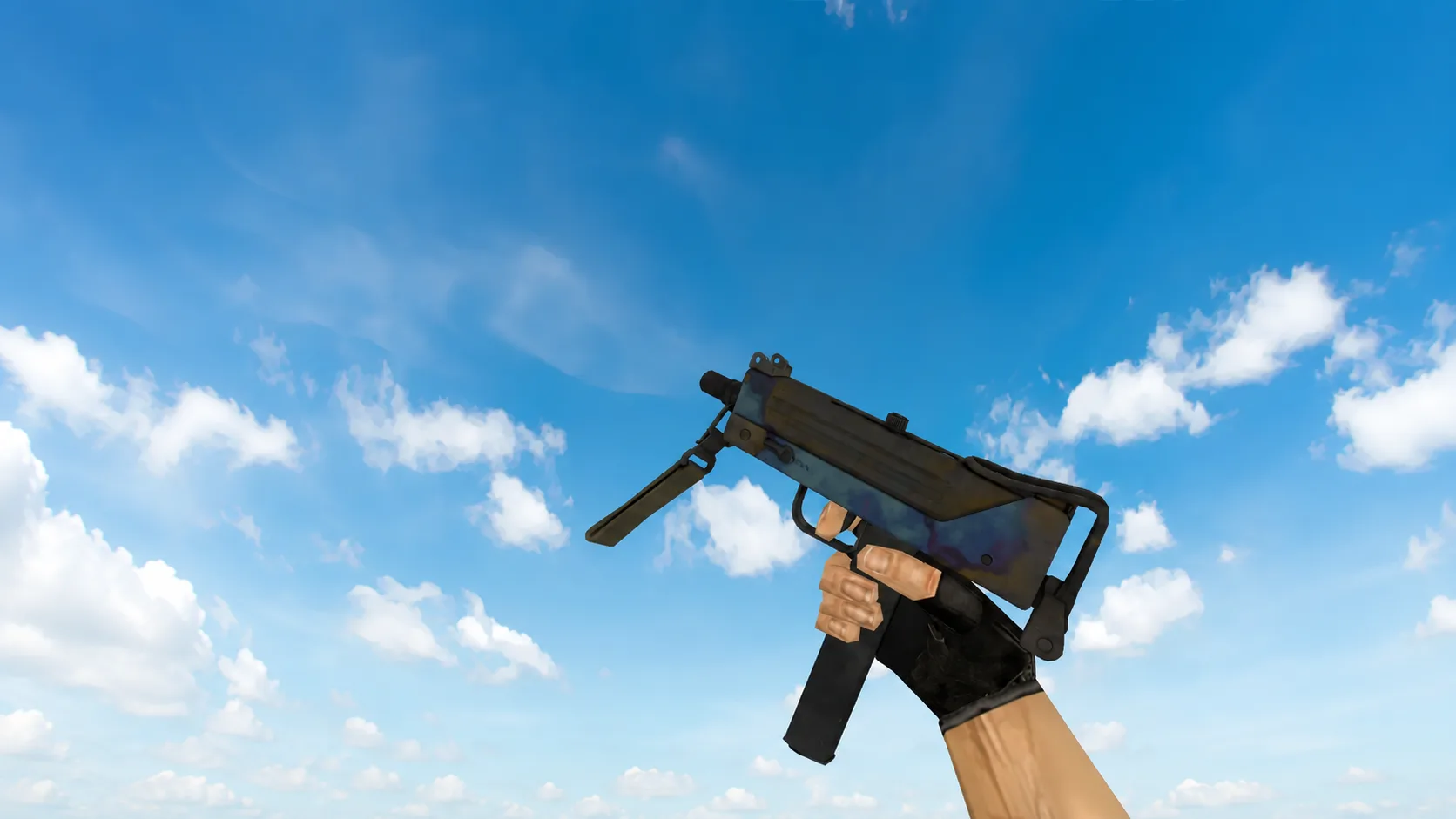 Модель MAC-10 "Case Hardened" для CS 1.6