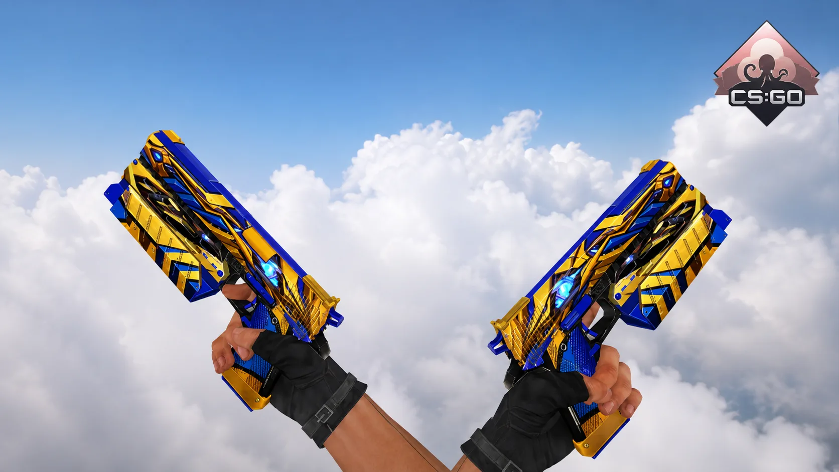 Модель Dual Berettas "Infinity" для CS 1.6