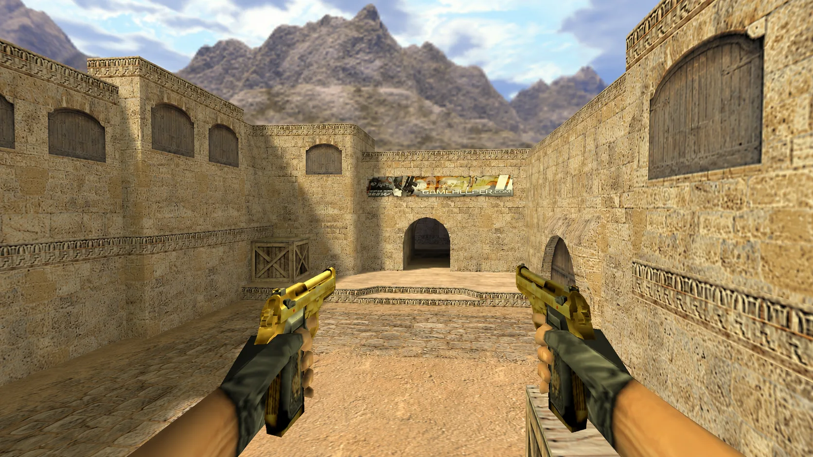 Модель Dual Berettas "Golden" для CS 1.6