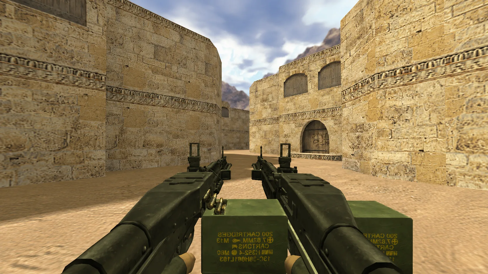 Модель Two Machine Guns "Rambo" для CS 1.6