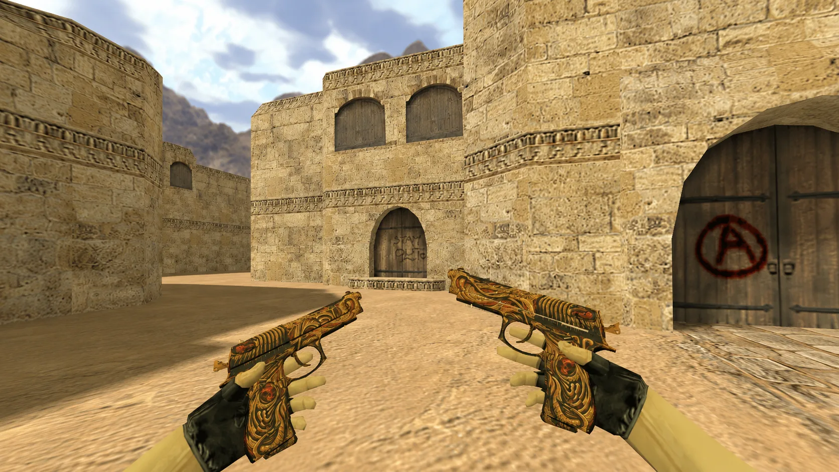 Model Dual "Dead Man's Pattern" for CS 1.6