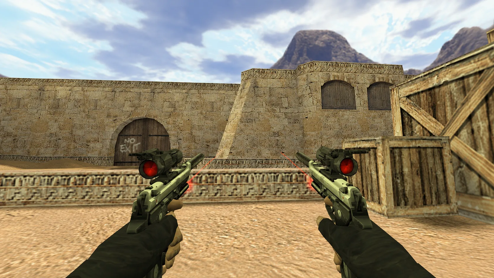 Model Dual Tactical Pistols for CS 1.6