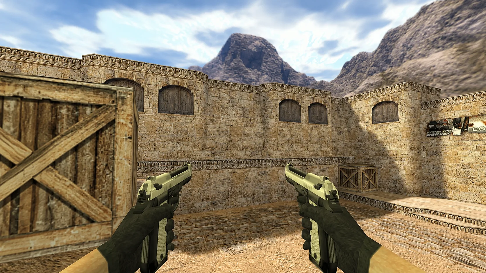 Модель Dual Elites "Silver" для CS 1.6