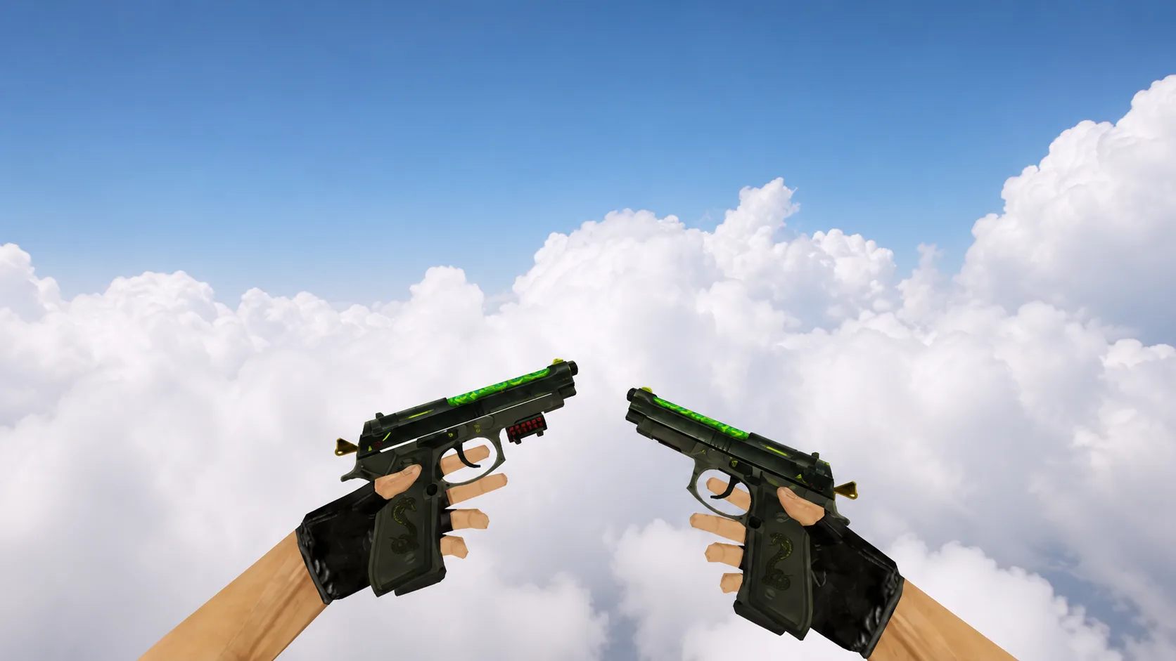 Model Dual-Berettas "Cobra-Strike" for CS 1.6