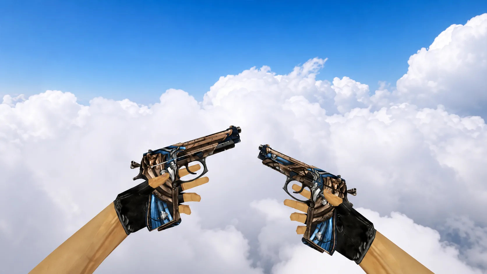 Model Dual Berettas "Hawk Eye" for CS 1.6