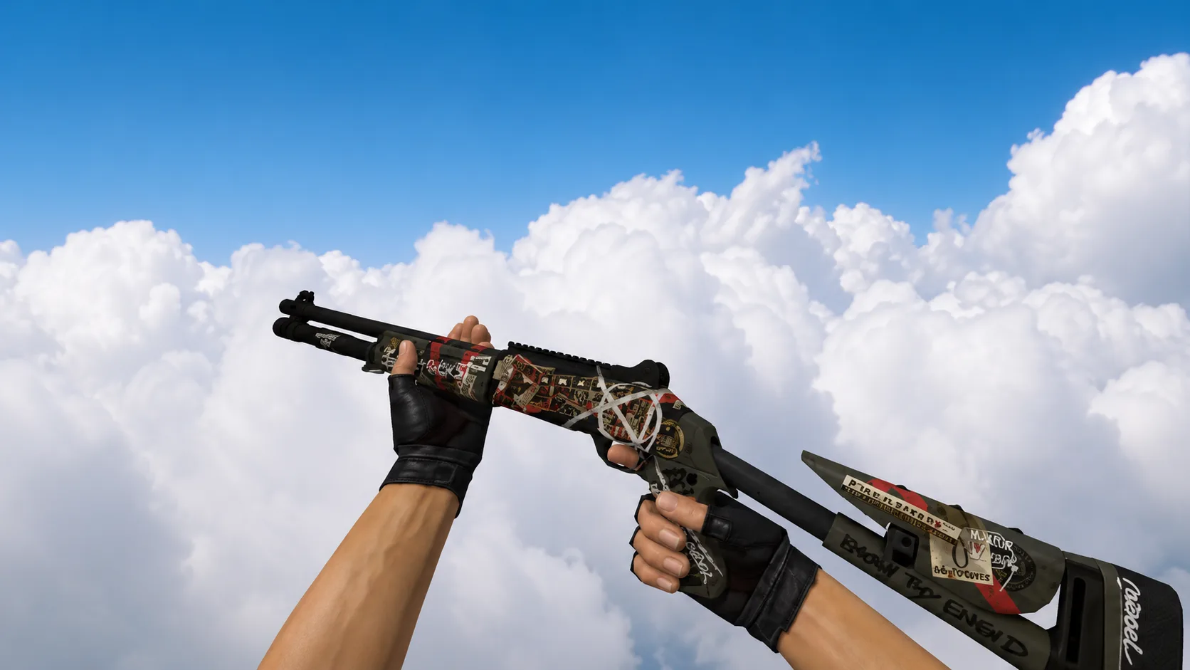 Модель XM1014 "Disorder" для CS 1.6 — 1