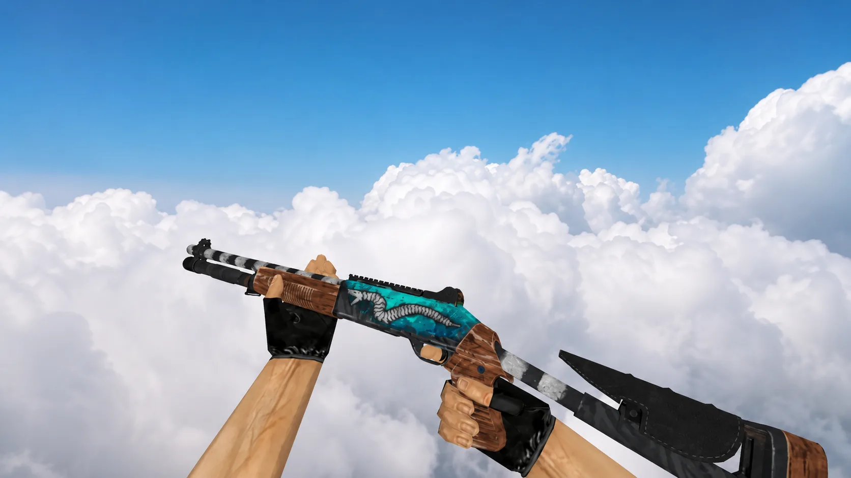 Model XM1014 "Outlands" for CS 1.6